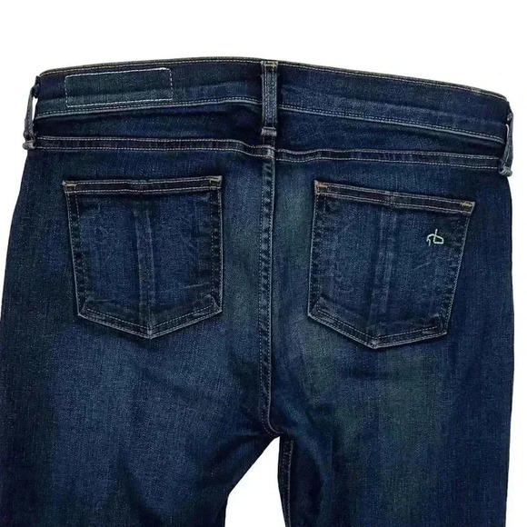 Rag & Bone Skinny Jeans - Dark Wash (Woodford) - Size 27 - Picture 5 of 7